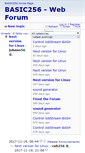 Mobile Screenshot of forum.basic256.org